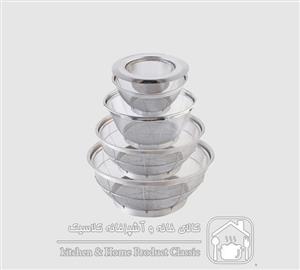 آبکش 6 پارچه استیل یونیک کد 4030