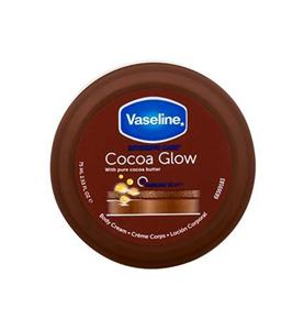 کرم بدن کره کاکائو وازلین Vaseline مدل Cocoa Glow حجم 75 میل 