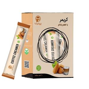 کریمر غیر لبنی با پودر شیر بادام ساشه 10 عددی