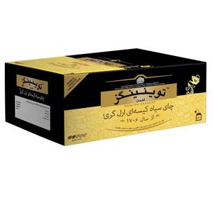 چای سیاه ارل گری توینینگز بسته 50 عددی