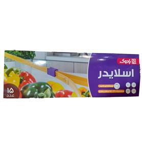 کیسه اسلایدر بادوک 15 عددی سایز بزرگ
