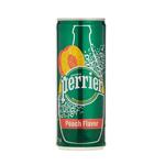 نوشیدنی آب گازدار پریر Perrier با طعم هلو 250 میلی لیتر