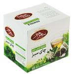 دمنوش گیاهی چای سبز سحرخیز بسته 12 عددی 