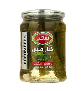 کنسرو خیار ملس درجه یک سحر 630 گرم
