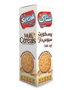 بیسکویت سبوس دار چند غله ستاک