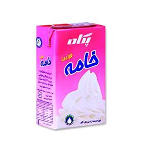 خامه نیم چرب فرادما پگاه 250 گرم