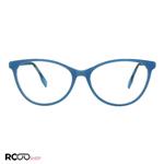 عینک طبی استات با فریم آبی و چشم گربه ای برند دیور مدل DH9007