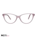 عینک طبی از جنس استات با فریم یاسی، چشم گربه ای برند Chanel مدل DH9009