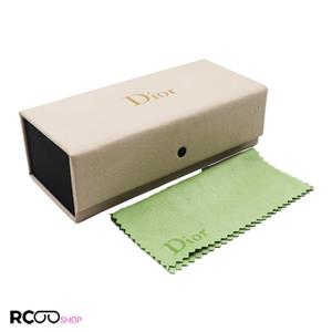 کیف عینک دیور Dior مستطیلی، مگنتی و شیری رنگ مدل 992196