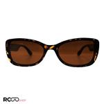 عینک آفتابی زنانه مستطیلی با فریم هاوانا و لنز قهوه ای Dolce & Gabana مدل DS22738