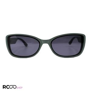 عینک آفتابی زنانه مستطیلی شکل با فریم سبز و لنز دودی دولچه گابانا مدل DS22738