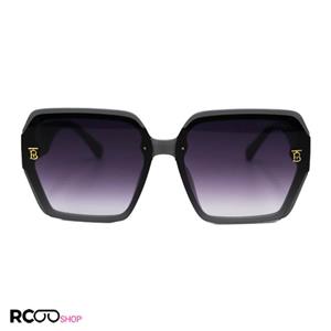 عینک آفتابی باربری با فریم طوسی رنگ و لنز هایلایت و تیره مدل 1493