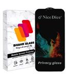 محافظ صفحه نمایش حریم شخصی  شهر گلس مدل  NICEDICESH مناسب برای گوشی موبایل اپل iPhone 13 Pro