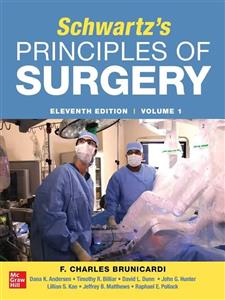 کتاب Schwartz’s Principles of Surgery 2-Volume Set 11th Edition – مجموعه 12 جلدی شوارتز اصول جراحی شوارتز، ویرایش یازدهم