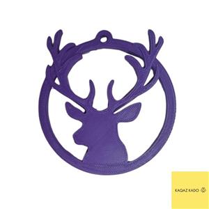 آویز درخت کریسمس مدل Deer