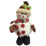 عروسک آدم برفی مدل Snowman06 ارتفاع 40 سانتی متر