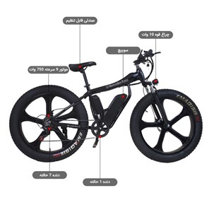 دوچرخه برقی مرسدس بنز مدل E-bike Maybach برند Mercedes Benz