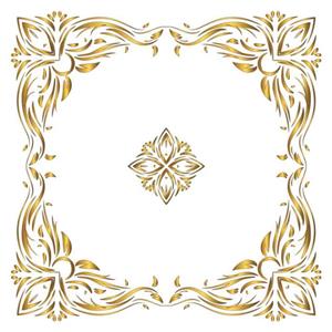 تایل سقفی آسمان مجازی پنل کلاسیک پانوتایل مدل C-11957 سایز 60x60 سانتیمتر بسته 4 عددی
