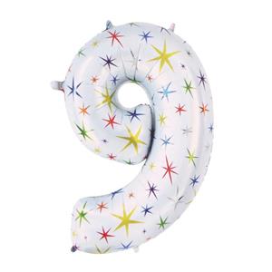 بادکنک فویلی عدد نه