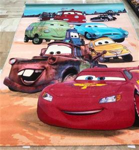 فرش کودک پسرانه طرح ماشینها کد 1151An