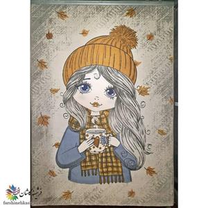 فرش دخترانه اتاق کودک کد s617