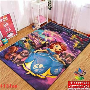 فرش کودک طرح سیندرلا کد 1131an