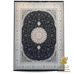 فرش 700 شانه اصفهان زمینه دودی