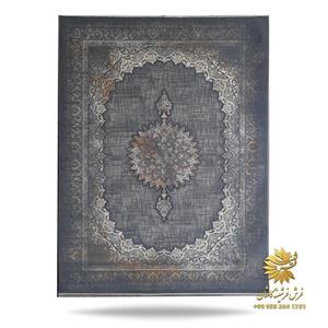فرش وینتیج 700 شانه طرح رها دودی