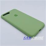 قاب گوشی iPhone 7 Plus - iPhone 8 Plus آیفون سیلیکونی اورجینال سورا SORA پاک کنی درجه یک زیربسته محافظ لنز دار سبز زیتونی کد 18