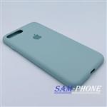 قاب گوشی iPhone 7 Plus - iPhone 8 Plus آیفون سیلیکونی اورجینال سورا SORA پاک کنی درجه یک زیرباز محافظ لنز دار آبی چرک کد 18