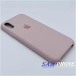 قاب گوشی iPhone X - iPhone XS آیفون سیلیکونی اورجینال سورا SORA پاک کنی درجه یک زیرباز محافظ لنز دار کرم کد 25