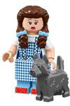 لگو Minifigures 71023 Movie 2 Series : 16.dorothy Gale & Toto