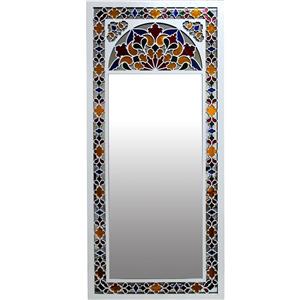 آینه دست نگار طرح پنجره سنتی کد 07-30