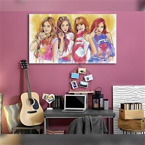 تابلو شاسی پینک نقاشی کد 4678
