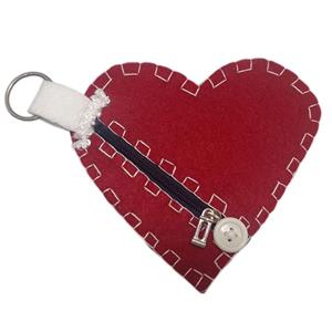 کیف هندزفری مدل Felt Heart کد 613