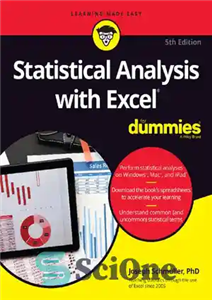 دانلود کتاب Statistical Analysis with Excel For Dummies (For Dummies (Computer/Tech)) – تجزیه و تحلیل آماری با اکسل برای Dummies...