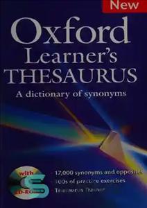 دانلود کتاب Oxford Learner’s Thesaurus – A Dictionary of Synonyms – اصطلاحنامه یادگیری آکسفورد – فرهنگ لغت مترادف ها
