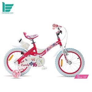 دوچرخه دخترانه قناری مدل Candy سایز 16