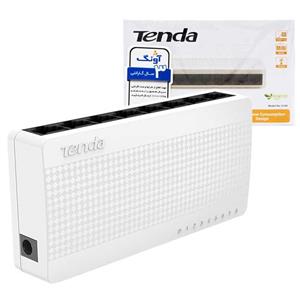 سوئیچ شبکه 8 پورت تندا غیر مدیریتی مدل Tenda S108 SwitchTenda 8-Port Unmanaged Desktop S108