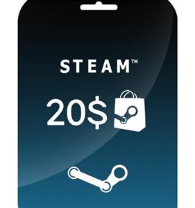خرید گیفت کارت استیم ولت Steam Wallet