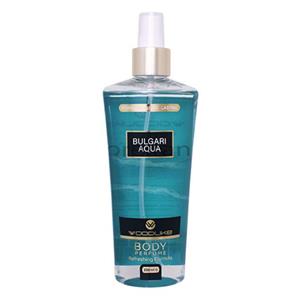 بادی اسپلش مردانه وودلایک مدل BULGARI AQUA حجم 250 میلی لیتر