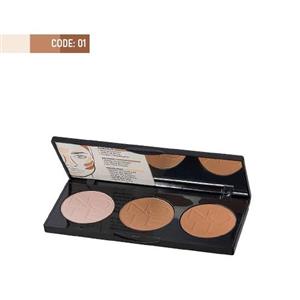 پالت کانتور کرمی نوت 01 Note Cosmetics Cream Contour Palette