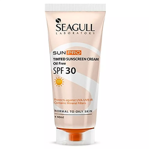 سی گل کرم ضدافتاب رنگی پوست نرمال تا چرب 40میل SPF30 