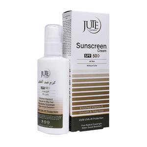 ژوت کرم ضد آفتاب بیرنگ انواع پوست 100 میل spf 50