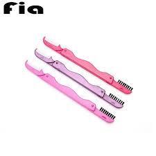 زیمکو برس ابرو تاشو فنردار 2 طرفه تک عددی