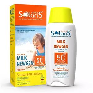 لوسیون ضد آفتاب کودک میلک نیوژن SPF50 سولاریس آردن 100 میلی لیتر