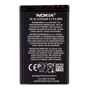 باتری موبایل نوکیا مدل BL-5J با ظرفیت 1320 میلی آمپر - مناسب گوشی موبایل Nokia X1-01 