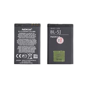باتری موبایل نوکیا مدل BL-5J با ظرفیت 1320 میلی آمپر - مناسب گوشی موبایل Nokia X1-01