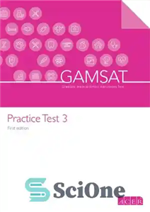 دانلود کتاب GAMSAT Practice Test 3 – تست تمرینی GAMSAT 3