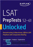 دانلود کتاب LSAT PrepTests 52-61 Unlocked: Exclusive DataAnalysisExplanations – LSAT PrepTests 52-61 Unlocked: داده های انحصاری...
